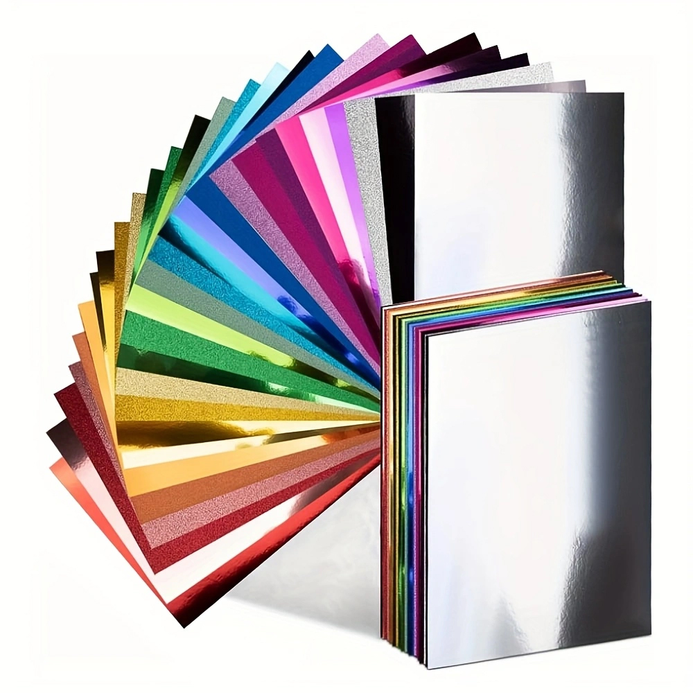 Glitter Vinyl Roll - Spiegel Holografische Kleur Glitter Metallic Folie