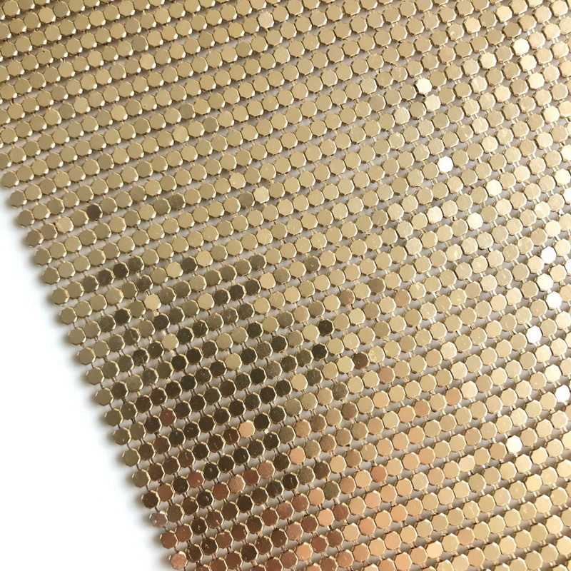 Gouden Aluminium Metalen Paill - Crystal Mesh Fabric recensie en prijs