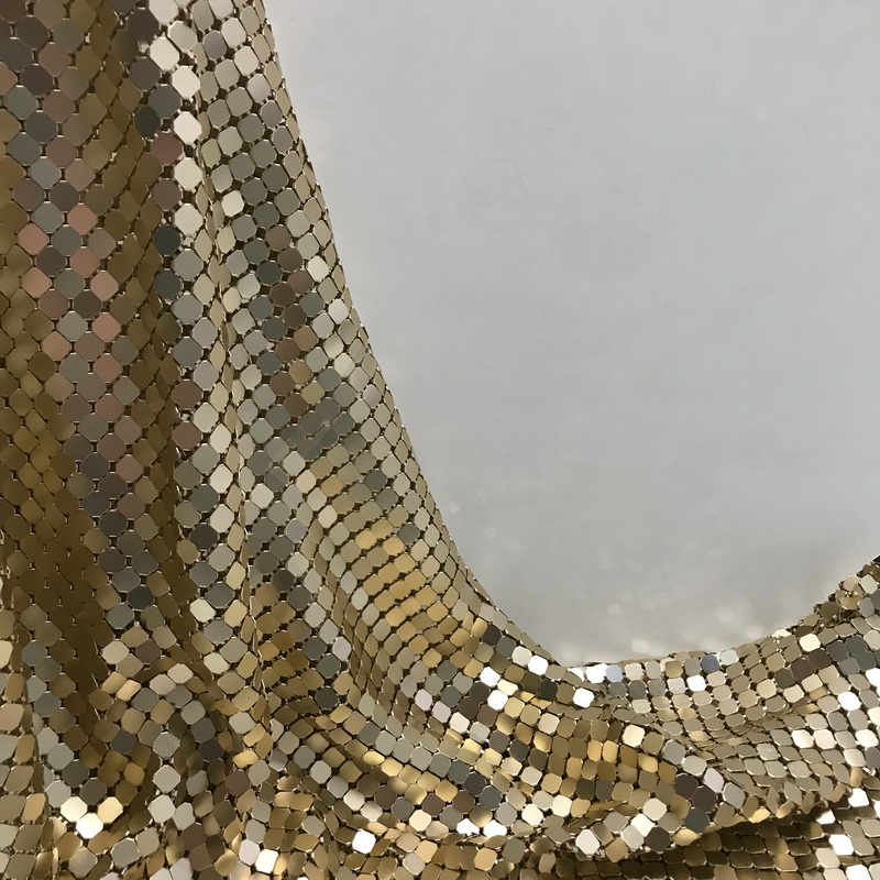 Gouden Aluminium Metalen Paill - Crystal Mesh Fabric recensie en prijs