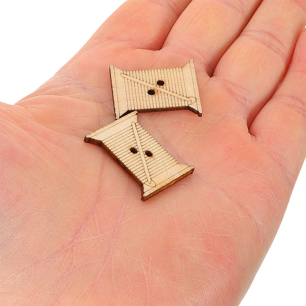 100 stuks houten borduurgaren  - Embroidery Embellishments recensie en prijs