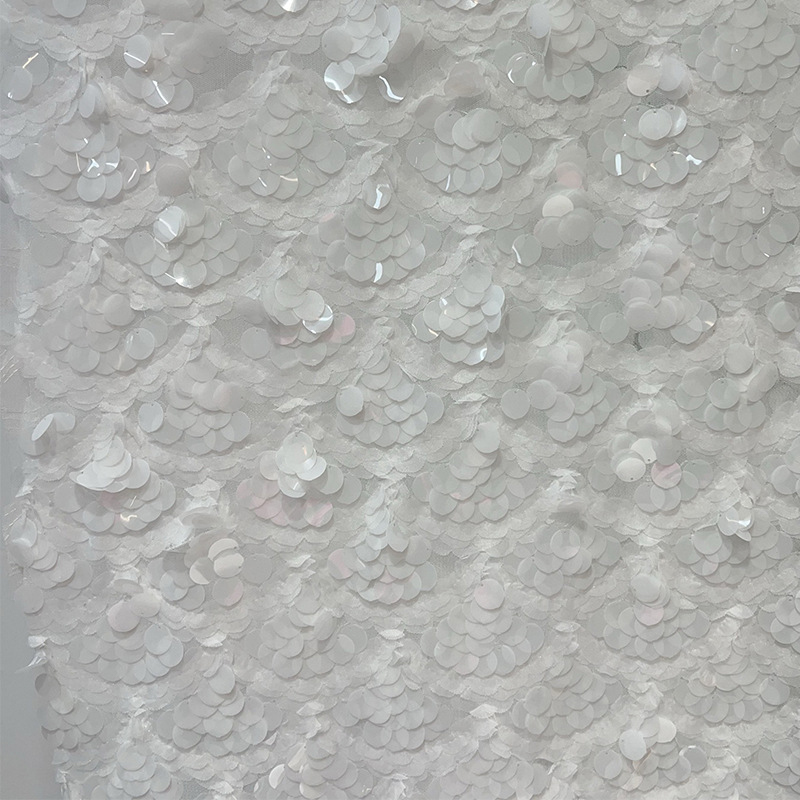 Mesh Basisdoek Pailletten Bord - Crystal Mesh Fabric recensie en prijs
